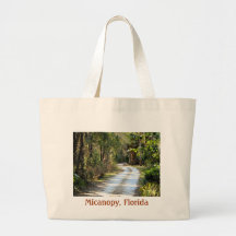 Dirt Road in Micanopy, Florida Tote Bags