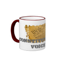 Dirty Border Ringer Mug
