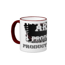 Dirty Border Ringer Mug