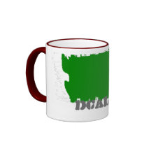 Dirty Border Ringer Mug