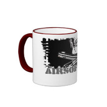 Dirty Border Ringer Mug