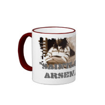 Dirty Border Ringer Mug