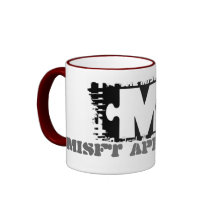 Dirty Border Ringer Mug