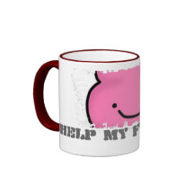 Dirty Border Ringer Mug