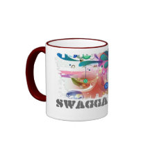 Dirty Border Ringer Mug