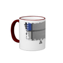 Dirty Border Ringer Mug