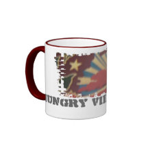 Dirty Border Ringer Mug