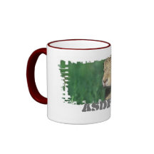 Dirty Border Ringer Mug