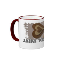 Dirty Border Ringer Mug