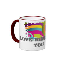 Dirty Border Ringer Mug