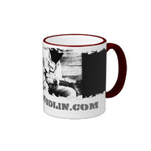 Dirty Border Ringer Mug - Customised