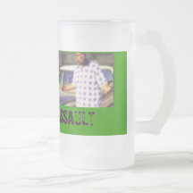 Dirty Border Ringer Mug - Customised
