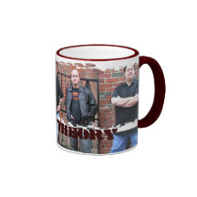 Dirty Border Ringer Mug - Customised