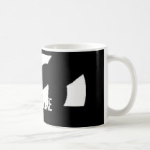 Dirty Border Ringer Mug - Customised