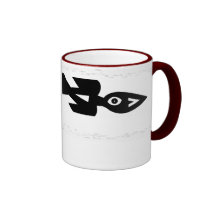Dirty Border Ringer Mug - Customised