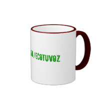 Dirty Border Ringer Mug - Customised - Customised