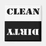 Dirty Clean Dishwasher Magnet