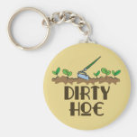 Dirty Hoe Keychain