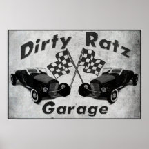 Dirty Ratz Garage Print