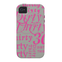Dirty Thirty iPhone 4/4S Cover