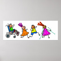 Disabled Kids Posters