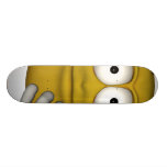 Disappointed-3d-black Skateboard Deck