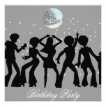 Disco 70's Birthday Party Invitation