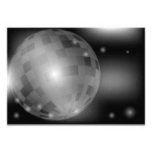 Disco Ball Custom Invitation