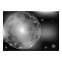Disco Ball Invites
