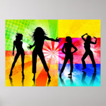 Disco Girls Print