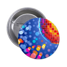 disco globe buttons