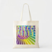 Disco Party Canvas Bag