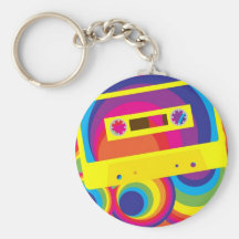 Disco Party Keychains