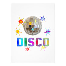 Disco Personalised Invites