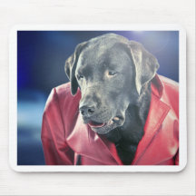Disco/Pimpin Labrador Mousepad