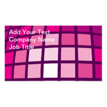 Disco Tiles Business Card Templates