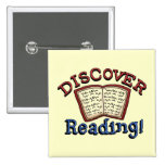 Discover Reading Tshirts and Gifts Buttons