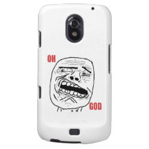 Disgusted Oh God Comic Face Galaxy Nexus Cover