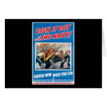 Dish It Out With The Navy Greeting Cards