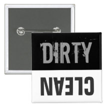 DISH WASHER PINBACK BUTTONS