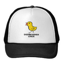 Dishwasher Chick Mesh Hats