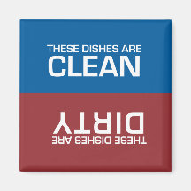 Dishwasher Clean or Dirty Magnets