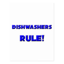 Dishwashers Rule! Postcards