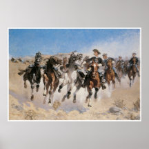 Dismounted: The Fourth Trooper moving the led hors Posters