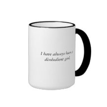 Disobedient Girl Mug