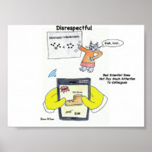 Disrespectful: Bad Scientist Poster
