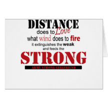 distance, strong cards
