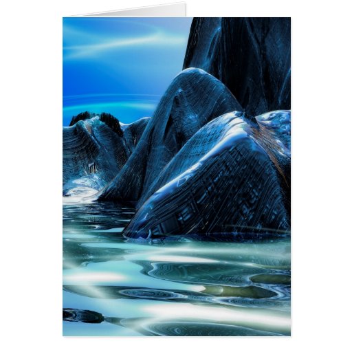Distant planet card
