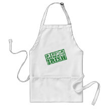 Distressed 100 Percent Authentic Irish Apron