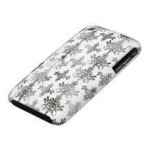 distressed black white intricate damask iPhone 3 Case-Mate cases